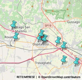 Mappa Via Redipuglia, 25035 Ospitaletto BS, Italia (4.05545)