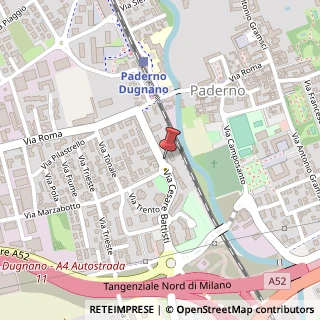 Mappa Via Cesare Battisti, 23, 20037 Paderno Dugnano MI, Italia, 20037 Paderno Dugnano, Milano (Lombardia)