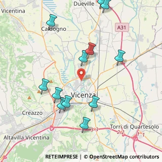 Mappa Viale Grappa, 36100 Vicenza VI, Italia (4.55083)