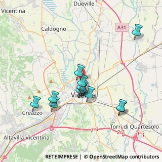 Mappa Viale Grappa, 36100 Vicenza VI, Italia (3.33923)