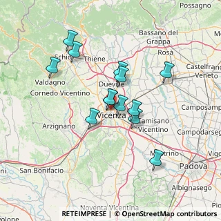 Mappa Viale Grappa, 36100 Vicenza VI, Italia (11.57231)
