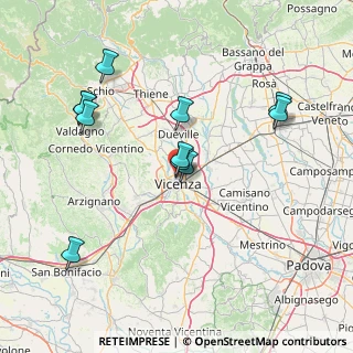Mappa Viale Grappa, 36100 Vicenza VI, Italia (15.16091)