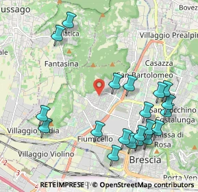 Mappa Via Undicesima, 25127 Brescia BS, Italia (2.359)