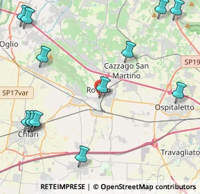 Mappa Via Dieci Giornate, 25038 Rovato BS, Italia (5.87615)