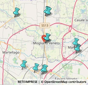Mappa Via XXVIII Aprile, 31021 Mogliano Veneto TV, Italia (4.88643)