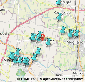 Mappa Via Don Giovanni Bosco, 30037 Scorzè VE, Italia (2.237)