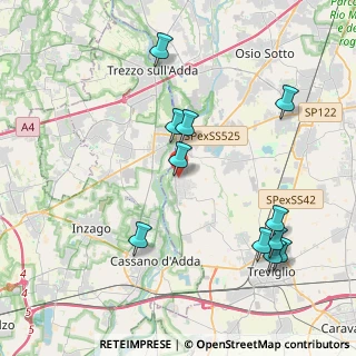 Mappa Via Martiri di Cefalonia, 24045 Fara Gera D'Adda BG, Italia (4.41818)