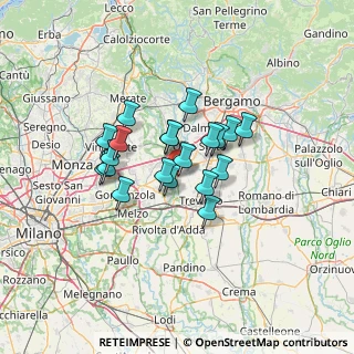 Mappa Via Martiri di Cefalonia e Corfù, 24045 Fara Gera d'Adda BG, Italia (9.5825)