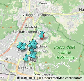 Mappa Via Congrega, 25133 Brescia BS, Italia (1.76909)