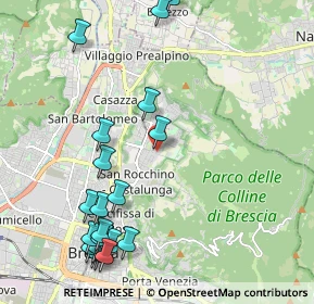 Mappa Via Congrega, 25133 Brescia BS, Italia (2.578)