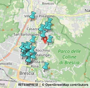 Mappa Via Congrega, 25133 Brescia BS, Italia (1.673)