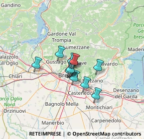 Mappa Via Congrega, 25133 Brescia BS, Italia (7.49182)