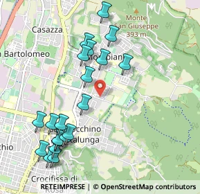 Mappa Via Congrega, 25133 Brescia BS, Italia (1.1095)