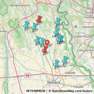 Mappa Via Mulino, 28015 Momo NO, Italia (6.21417)