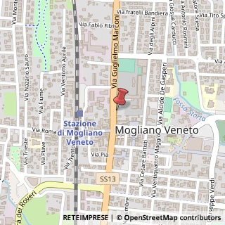 Mappa Via Guglielmo Marconi, 18/a, 31021 Mogliano Veneto, Treviso (Veneto)