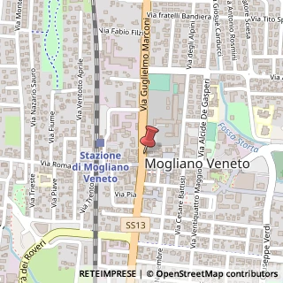 Mappa Via Guglielmo Marconi, 6, 31021 Mogliano Veneto, Treviso (Veneto)