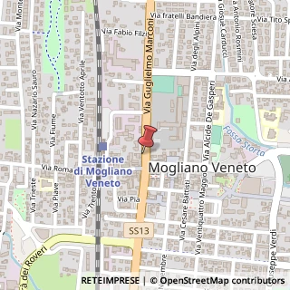 Mappa Via Guglielmo Marconi, 15, 31021 Mogliano Veneto, Treviso (Veneto)
