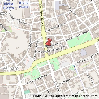 Mappa Via Pietro Micca, 8, 13900 Biella, Biella (Piemonte)