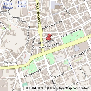 Mappa Via Nazario Sauro, 9, 13900 Biella, Biella (Piemonte)