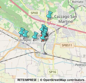 Mappa Via Dieci Giornate, 25038 Rovato BS, Italia (0.85182)