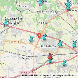 Mappa SP19, 25035 Ospitaletto BS, Italia (3.17333)