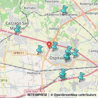 Mappa SP19, 25035 Ospitaletto BS, Italia (2.28818)