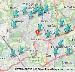 Mappa Via Cassina Nuova, 20037 Paderno Dugnano MI, Italia (2.41368)