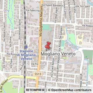 Mappa Via Don G. Bosco, 27, 31021 Mogliano Veneto, Treviso (Veneto)
