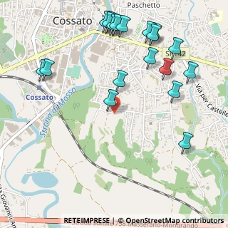 Mappa Via Vercellotto, 13836 Cossato BI, Italia (0.646)