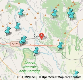 Mappa Via Vercellotto, 13836 Cossato BI, Italia (5.82077)