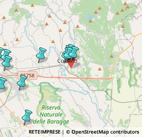 Mappa Via Vercellotto, 13836 Cossato BI, Italia (4.79846)