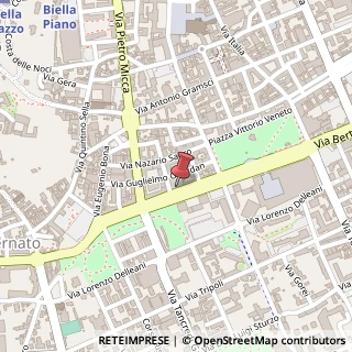 Mappa Via Lamarmora, 8, 13900 Biella, Biella (Piemonte)
