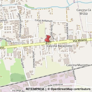 Mappa Via Milano, 374, 13856 Vigliano Biellese, Biella (Piemonte)