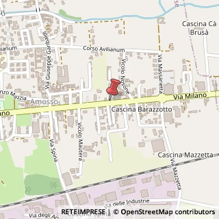 Mappa Via Milano, 395, 13856 Vigliano Biellese, Biella (Piemonte)
