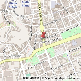 Mappa Via Pietro Micca, 5/G, 13900 Biella, Biella (Piemonte)