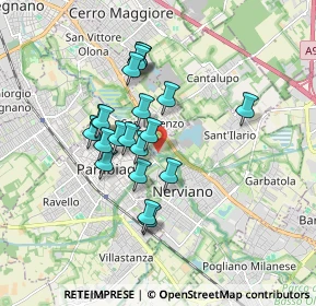 Mappa Mulino Star Qua, 20014 Parabiago MI, Italia (1.4205)