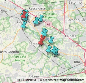 Mappa Mulino Star Qua, 20014 Parabiago MI, Italia (3.6005)