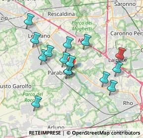 Mappa Mulino Star Qua, 20014 Parabiago MI, Italia (3.378)