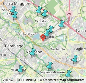 Mappa Via della Favorita, 20014 Nerviano MI, Italia (2.49917)