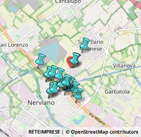 Mappa Via della Favorita, 20014 Nerviano MI, Italia (0.6835)