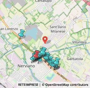 Mappa Via della Favorita, 20014 Nerviano MI, Italia (0.909)