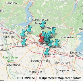 Mappa Quartiere cesare Abba, 25127 Brescia BS, Italia (7.80571)