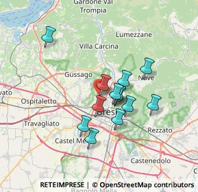 Mappa Quartiere cesare Abba, 25127 Brescia BS, Italia (5.35846)