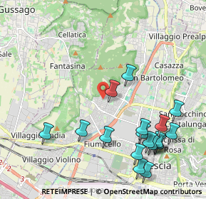 Mappa Quartiere cesare Abba, 25127 Brescia BS, Italia (2.42944)