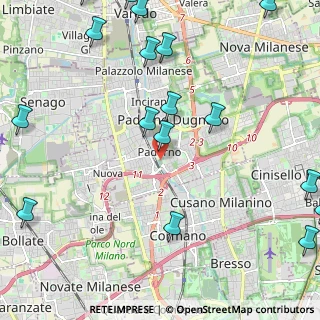 Mappa SS 35 dei Giovi, 20037 Paderno Dugnano MI (3.09412)
