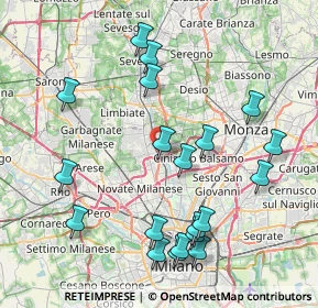 Mappa SS 35 dei Giovi, 20037 Paderno Dugnano MI (8.8635)