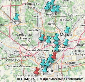 Mappa SS 35 dei Giovi, 20037 Paderno Dugnano MI (8.7675)