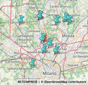 Mappa SS 35 dei Giovi, 20037 Paderno Dugnano MI (7.08455)