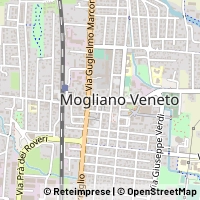 Kaart Mogliano Veneto