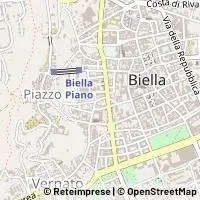 Kaart Biella